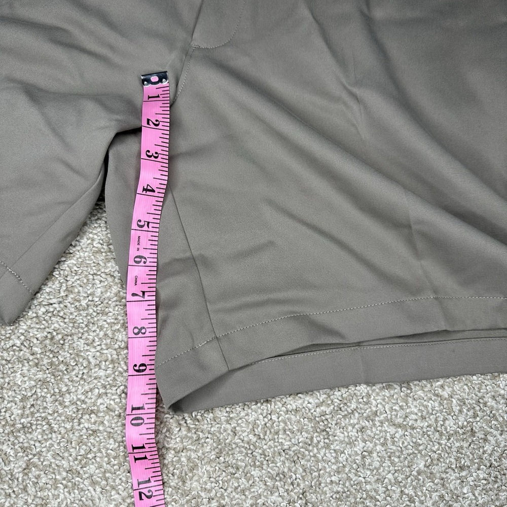 NWT Haggar Chino Shorts Men's Size 40 High Rise Cotton Blend Flat Front New Tags - Picture 9 of 10